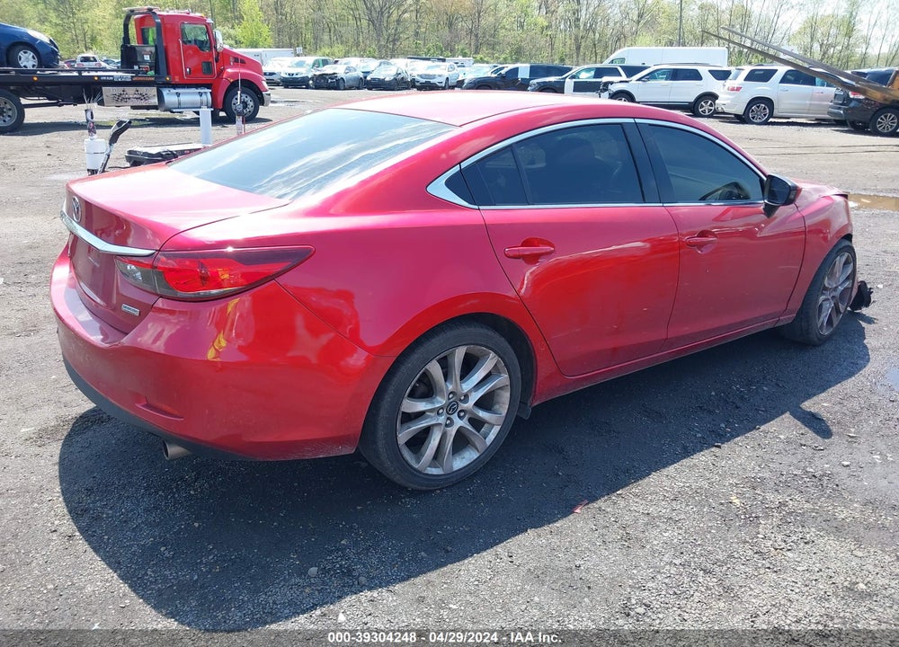 2014 MAZDA 6 I TOURING VIN: JM1GJ1V62E1133701