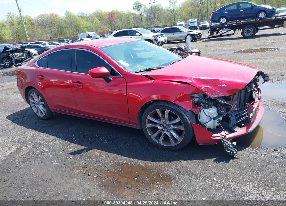 2014 MAZDA 6 I TOURING VIN: JM1GJ1V62E1133701