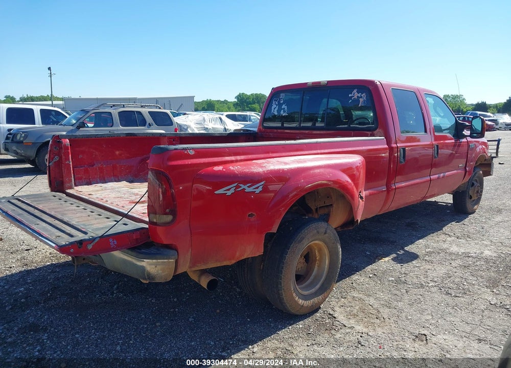 2004 FORD F-350 LARIAT/XL/XLT VIN: 1FTWW33P54ED20443