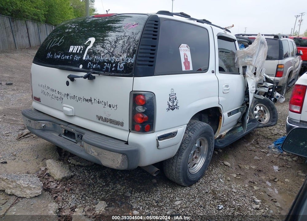 2001 GMC YUKON SLT VIN: 1GKEK13T81J137053