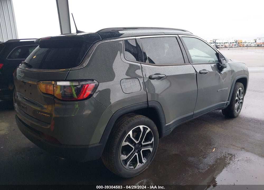 2022 JEEP COMPASS LIMITED 4X4 VIN: 3C4NJDCB4NT209694