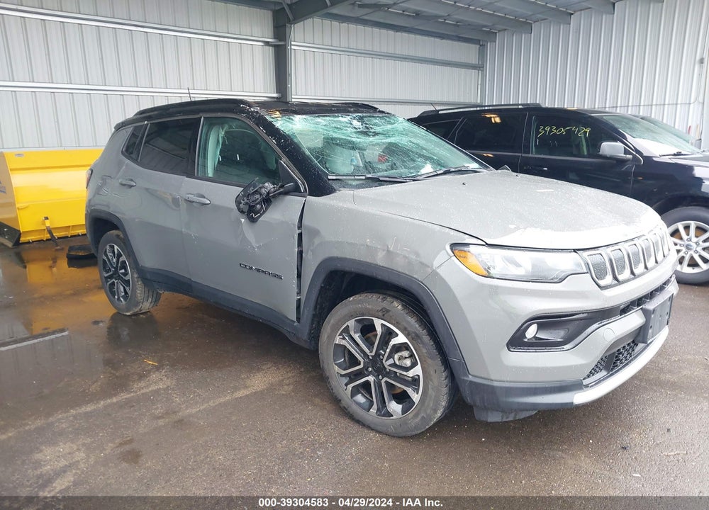 2022 JEEP COMPASS LIMITED 4X4 VIN: 3C4NJDCB4NT209694