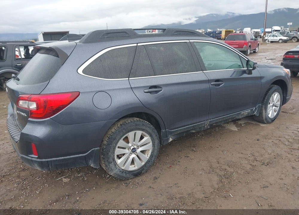 2016 SUBARU OUTBACK 2.5I PREMIUM VIN: 4S4BSBFC5G3221159
