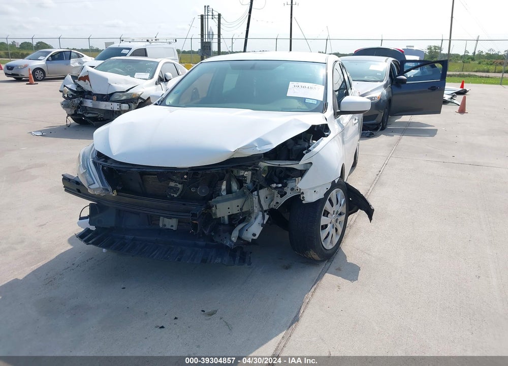 2017 NISSAN SENTRA S VIN: 3N1AB7AP1HY302551