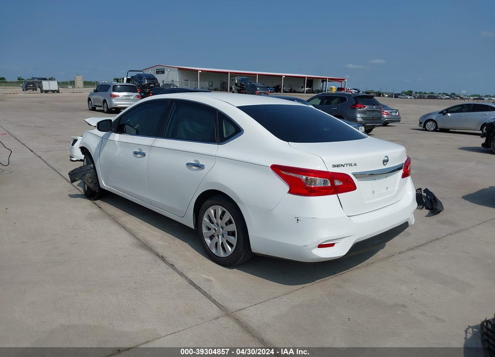 2017 NISSAN SENTRA S VIN: 3N1AB7AP1HY302551