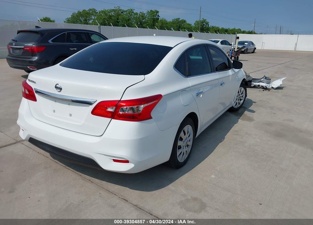 2017 NISSAN SENTRA S VIN: 3N1AB7AP1HY302551