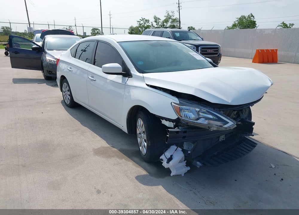 2017 NISSAN SENTRA S VIN: 3N1AB7AP1HY302551