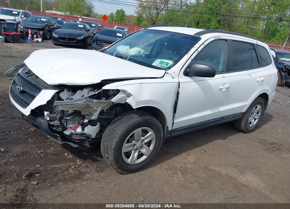 2009 HYUNDAI SANTA FE GLS VIN: 5NMSG13D29H258283