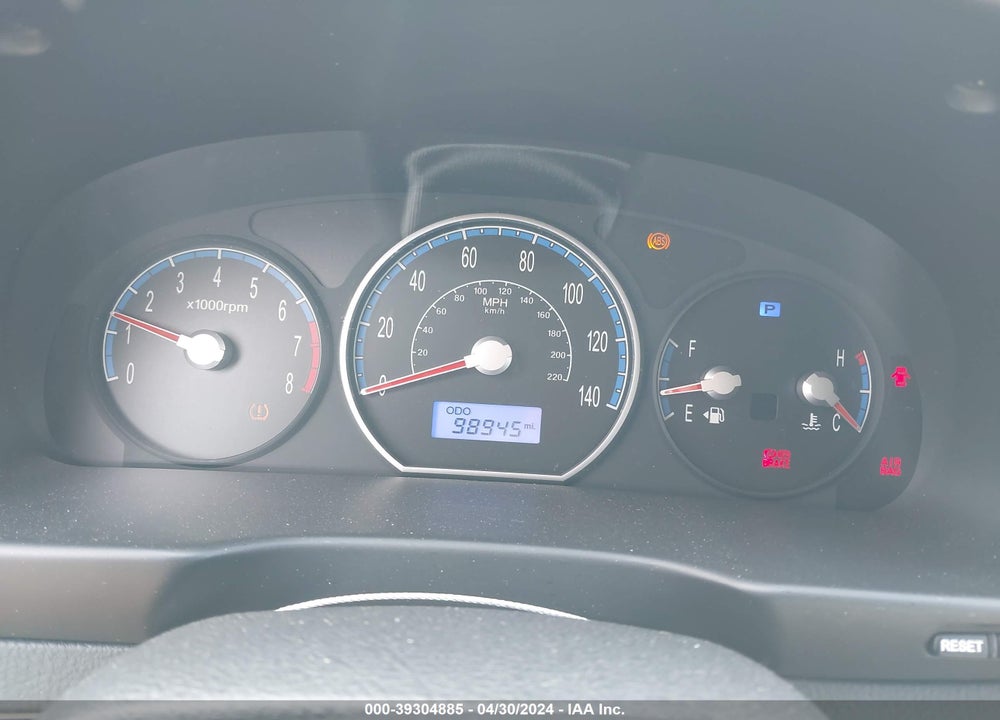 2009 HYUNDAI SANTA FE GLS VIN: 5NMSG13D29H258283