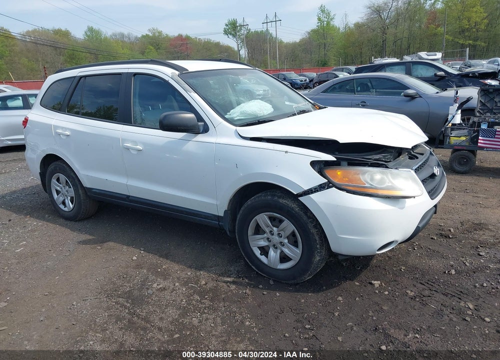 2009 HYUNDAI SANTA FE GLS VIN: 5NMSG13D29H258283