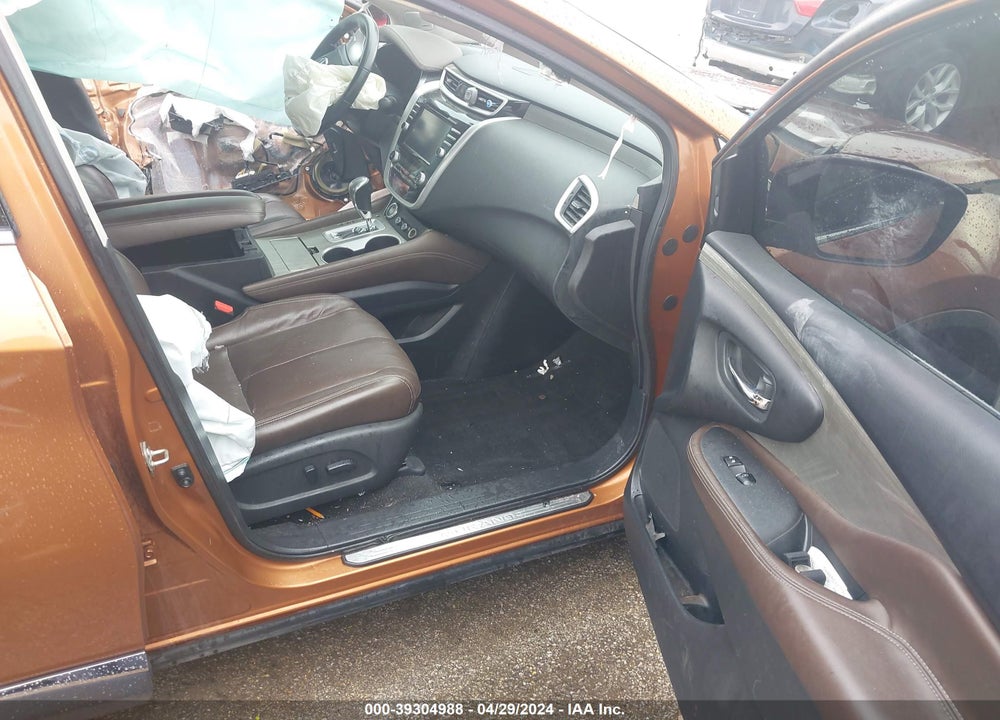 2015 NISSAN MURANO PLATINUM VIN: 5N1AZ2MH7FN257623