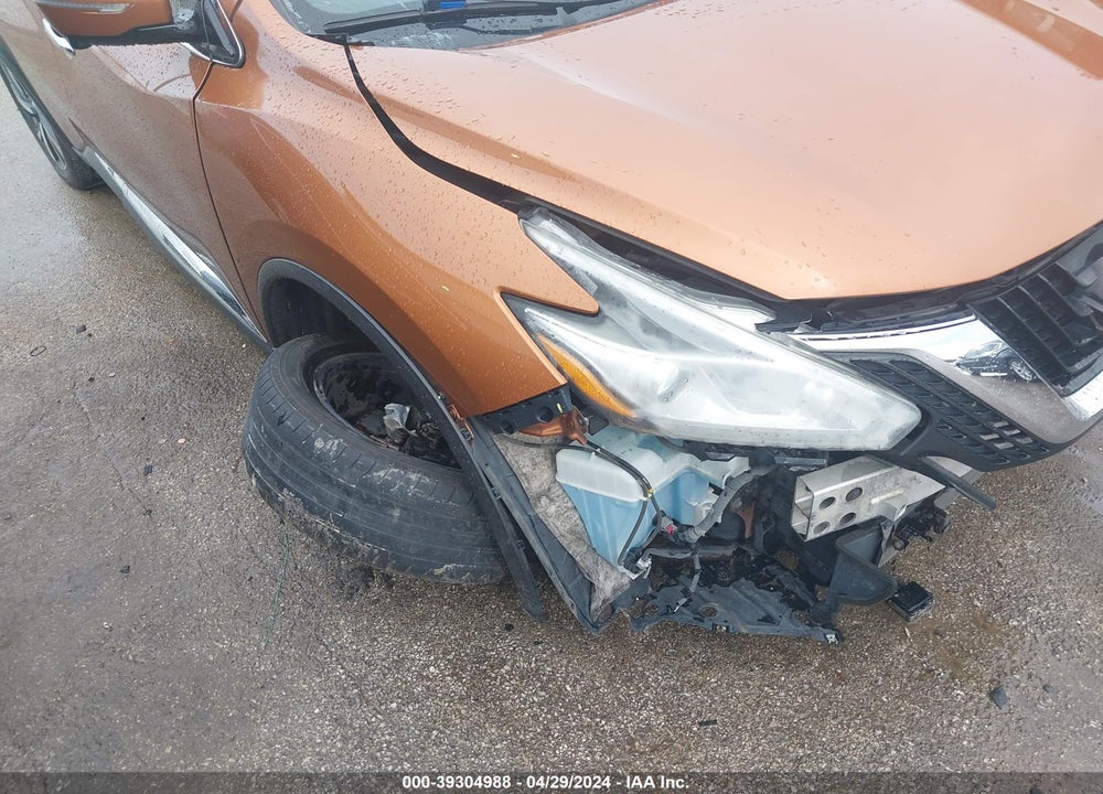 2015 NISSAN MURANO PLATINUM VIN: 5N1AZ2MH7FN257623