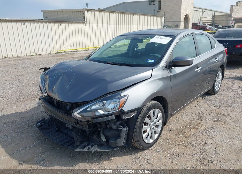 2017 NISSAN SENTRA S VIN: 3N1AB7AP1HY325070