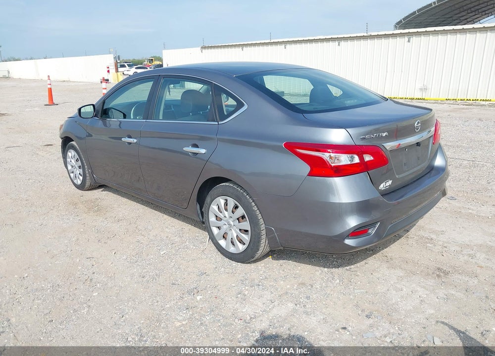 2017 NISSAN SENTRA S VIN: 3N1AB7AP1HY325070