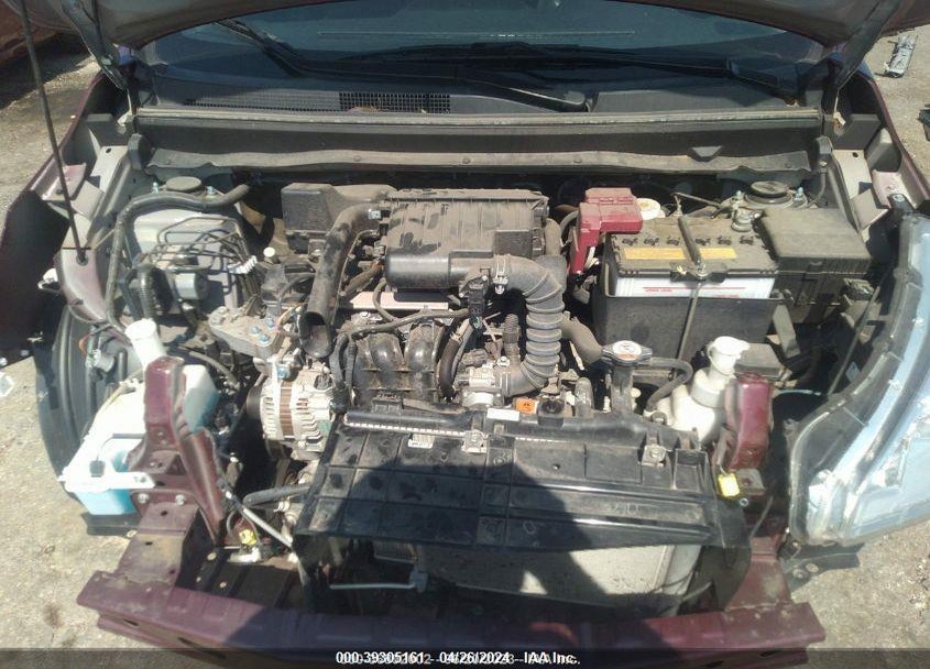 2019 MITSUBISHI MIRAGE G4 ES VIN: ML32F3FJXKHF15266