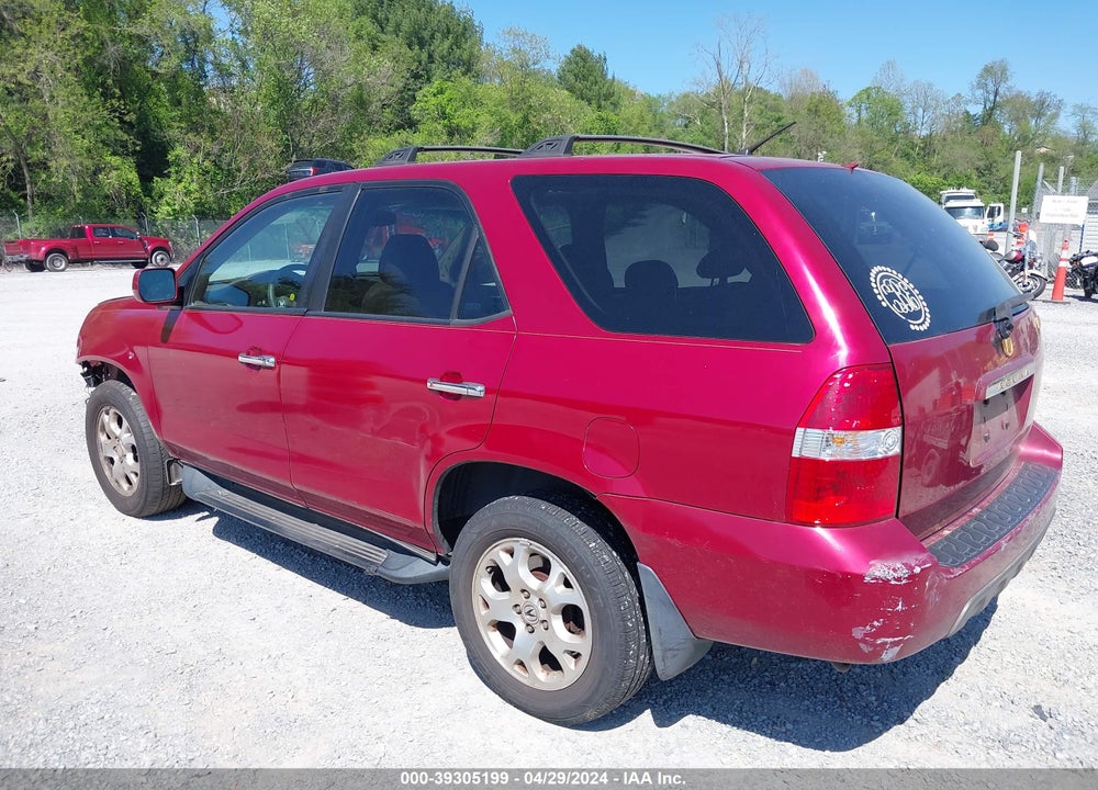 2002 ACURA MDX VIN: 2HNYD18602H515093