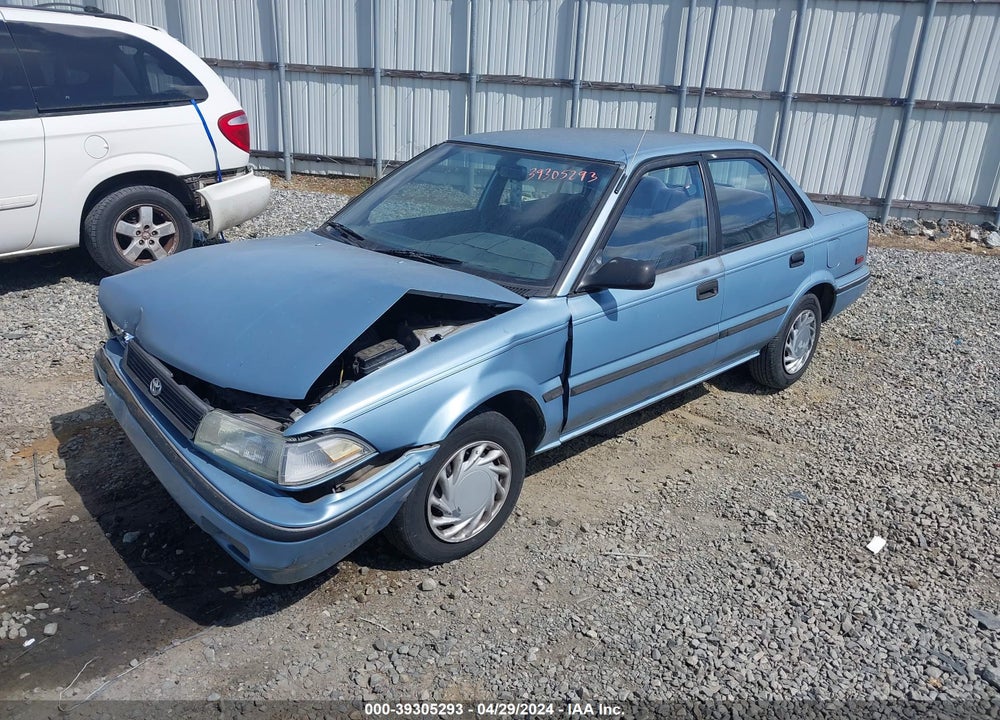 1991 TOYOTA COROLLA DLX VIN: 1NXAE94A4MZ241941