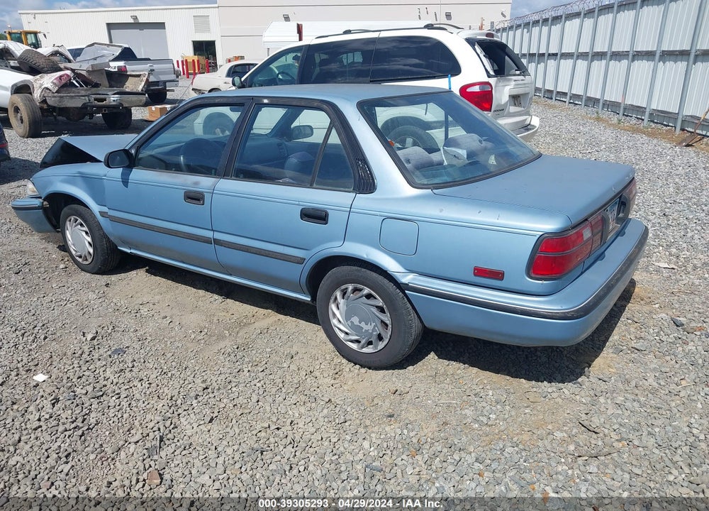1991 TOYOTA COROLLA DLX VIN: 1NXAE94A4MZ241941