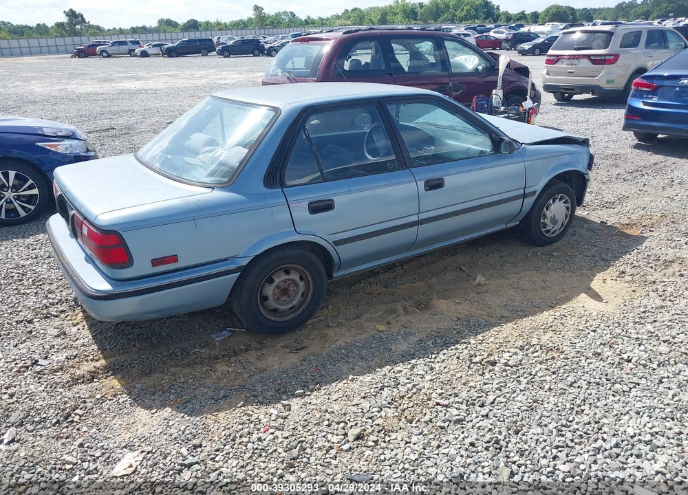 1991 TOYOTA COROLLA DLX VIN: 1NXAE94A4MZ241941