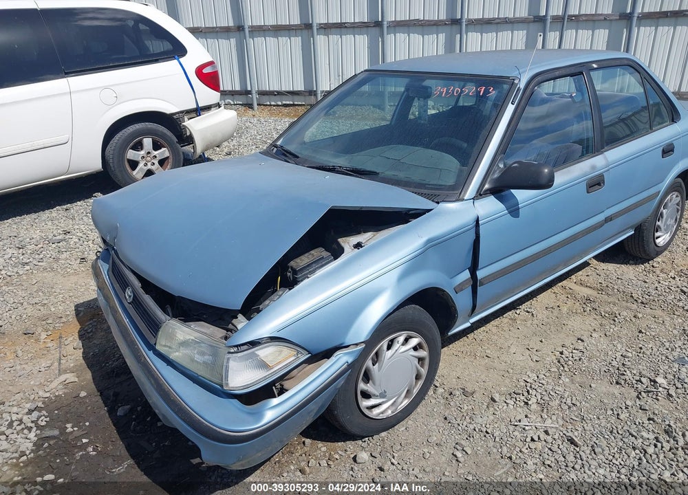 1991 TOYOTA COROLLA DLX VIN: 1NXAE94A4MZ241941