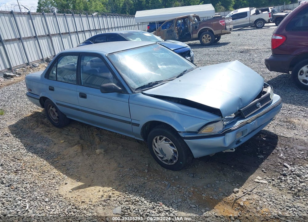 1991 TOYOTA COROLLA DLX VIN: 1NXAE94A4MZ241941