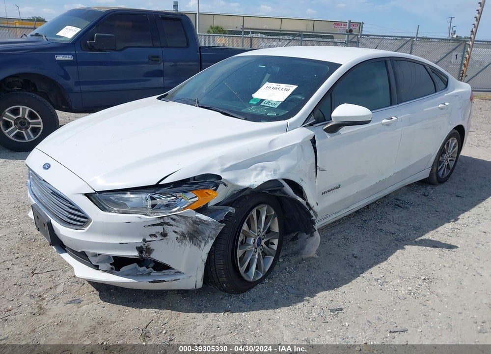 2017 FORD FUSION HYBRID SE VIN: 3FA6P0LU4HR314143
