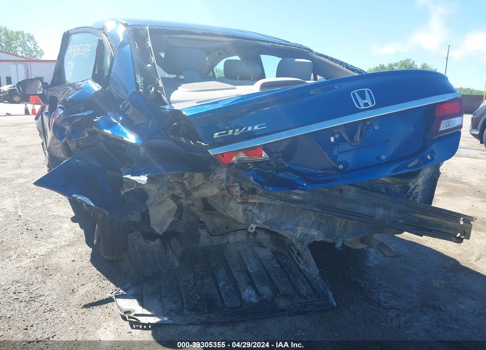 2015 HONDA CIVIC LX VIN: 19XFB2F56FE030901