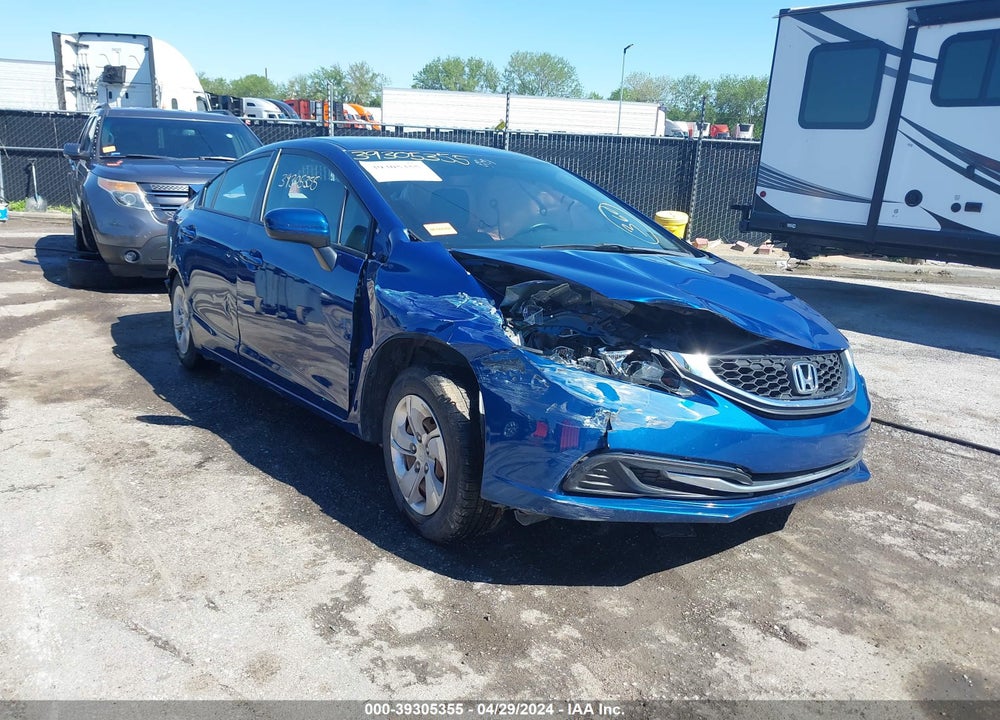 2015 HONDA CIVIC LX VIN: 19XFB2F56FE030901