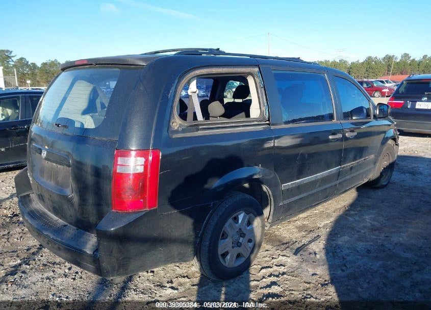 2008 DODGE GRAND CARAVAN SE VIN: 1D8HN44H88B128886