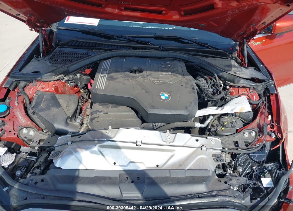 2022 BMW 330I VIN: 3MW5R1J07N8C39037
