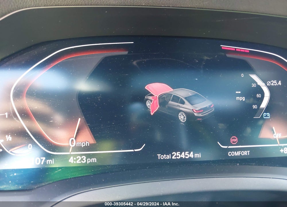 2022 BMW 330I VIN: 3MW5R1J07N8C39037
