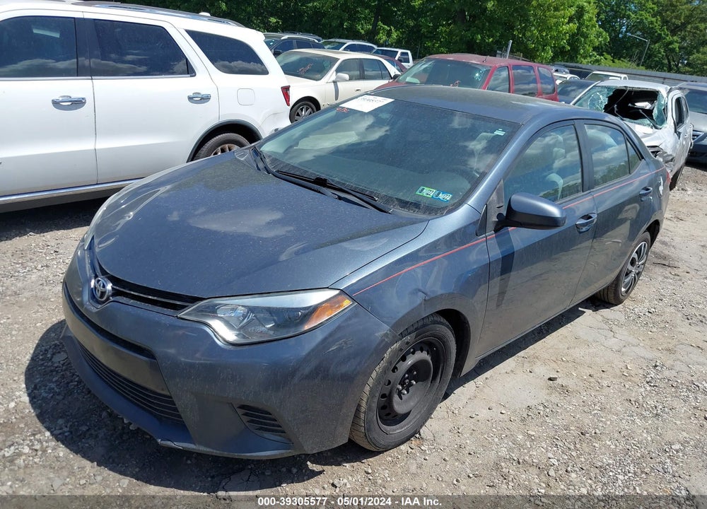 2015 TOYOTA COROLLA LE VIN: 2T1BURHE2FC439765