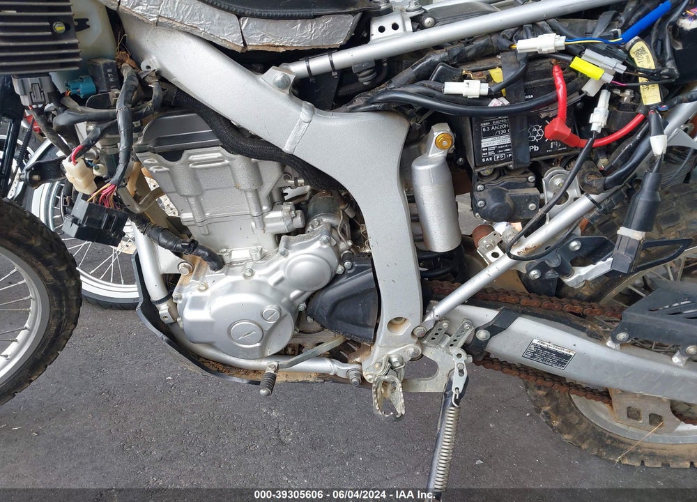 2019 YAMAHA WR250 R VIN: JYADG21E8KA011503