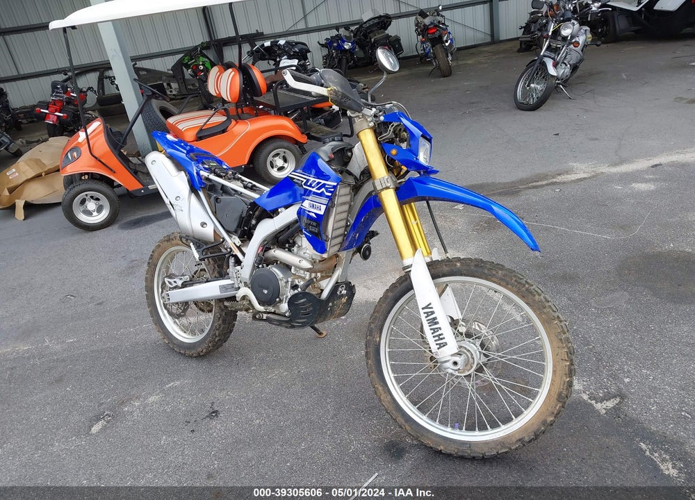 2019 YAMAHA WR250 R VIN: JYADG21E8KA011503