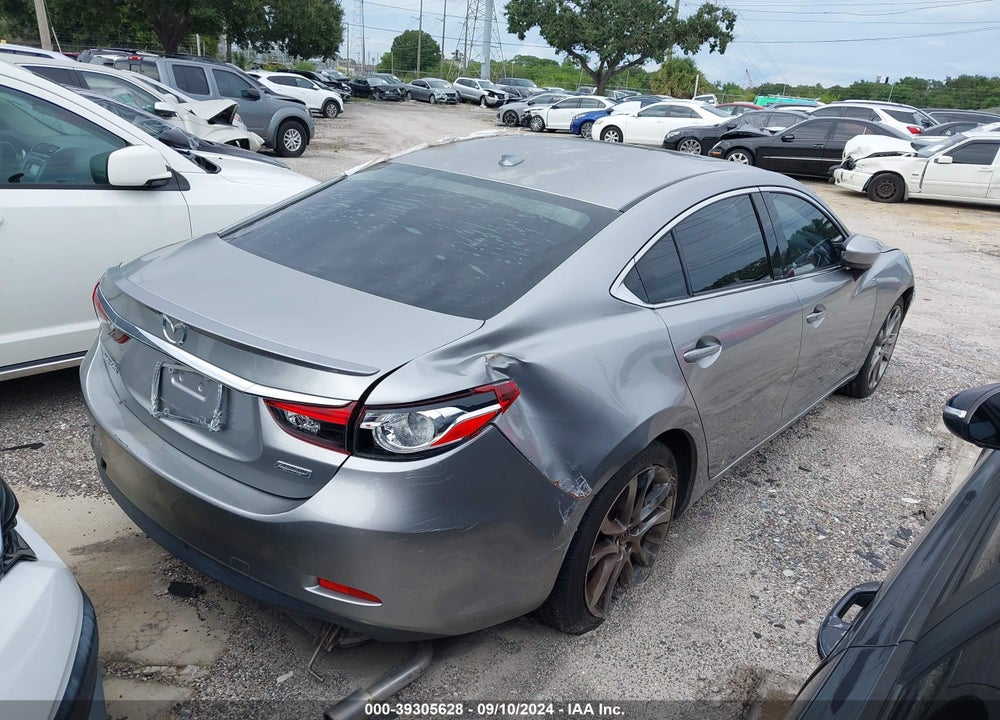 2014 MAZDA MAZDA6 VIN: JM1GJ1W6XE1159641
