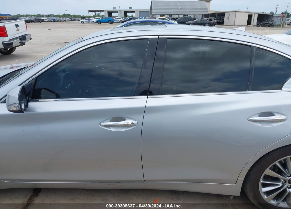 2019 INFINITI Q50 3.0T LUXE VIN: JN1EV7AP8KM512387
