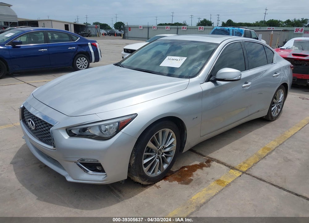 2019 INFINITI Q50 3.0T LUXE VIN: JN1EV7AP8KM512387