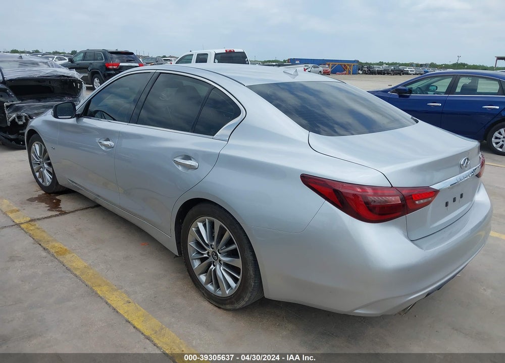 2019 INFINITI Q50 3.0T LUXE VIN: JN1EV7AP8KM512387