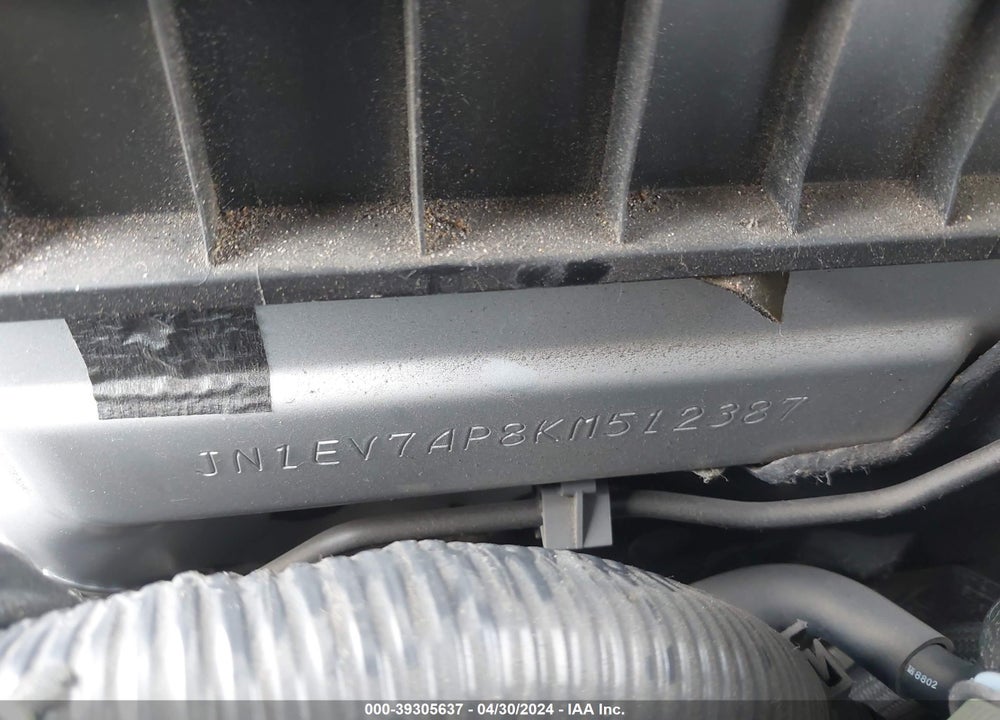 2019 INFINITI Q50 3.0T LUXE VIN: JN1EV7AP8KM512387