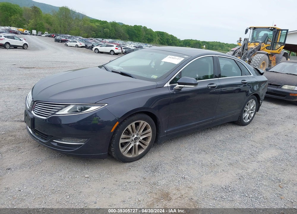 2014 LINCOLN MKZ VIN: 3LN6L2G93ER824126