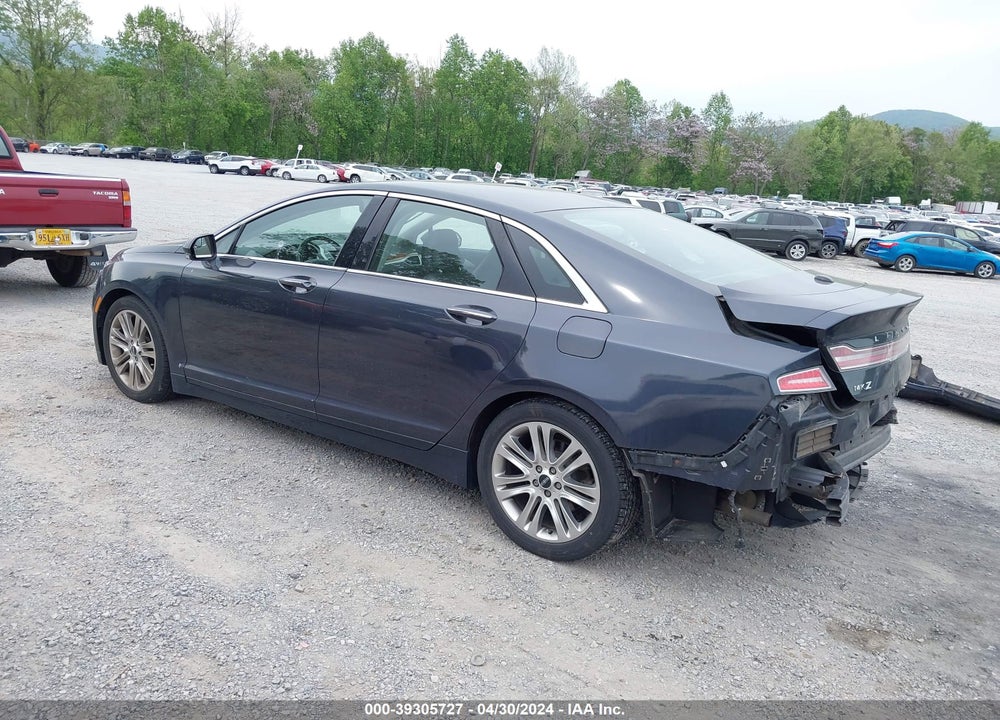 2014 LINCOLN MKZ VIN: 3LN6L2G93ER824126