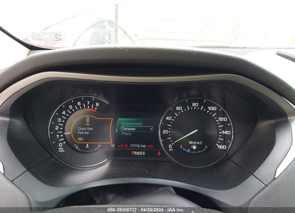 2014 LINCOLN MKZ VIN: 3LN6L2G93ER824126