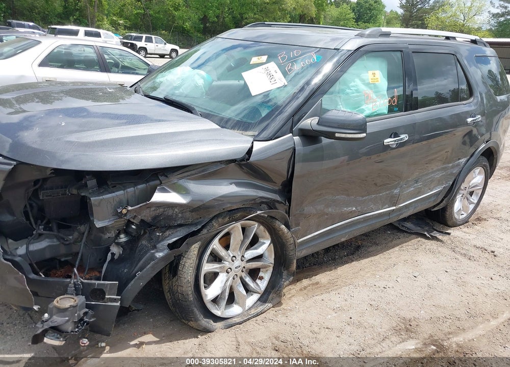 2015 FORD EXPLORER LIMITED VIN: 1FM5K7F85FGA38325