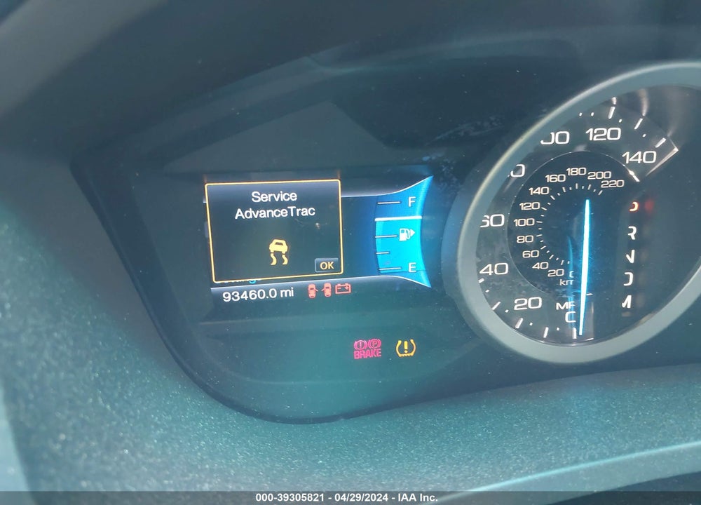 2015 FORD EXPLORER LIMITED VIN: 1FM5K7F85FGA38325