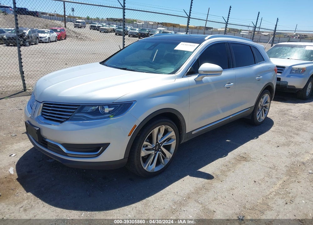2016 LINCOLN MKX RESERVE VIN: 2LMPJ8LR4GBL79338