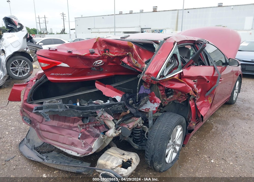 2016 HYUNDAI SONATA SE VIN: 5NPE24AF1GH327756