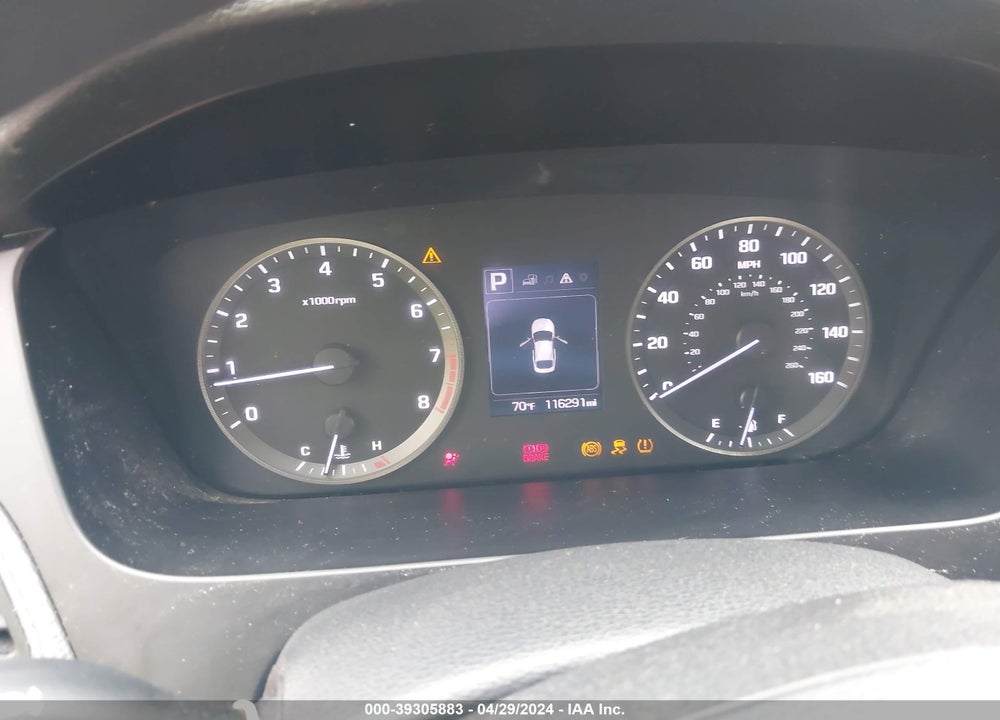 2016 HYUNDAI SONATA SE VIN: 5NPE24AF1GH327756