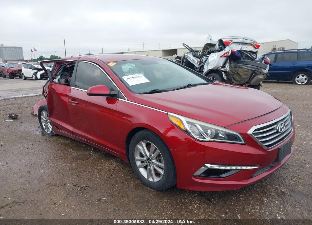 2016 HYUNDAI SONATA SE VIN: 5NPE24AF1GH327756