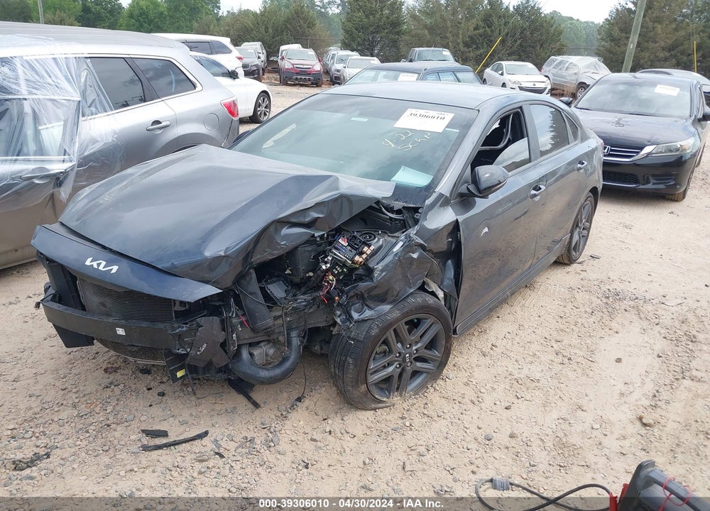 2022 KIA FORTE GT LINE VIN: 3KPF54AD8NE420687