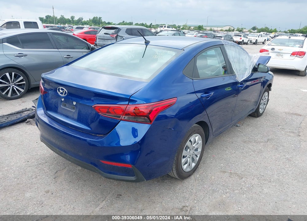 2021 HYUNDAI ACCENT SE VIN: 3KPC24A61ME137169